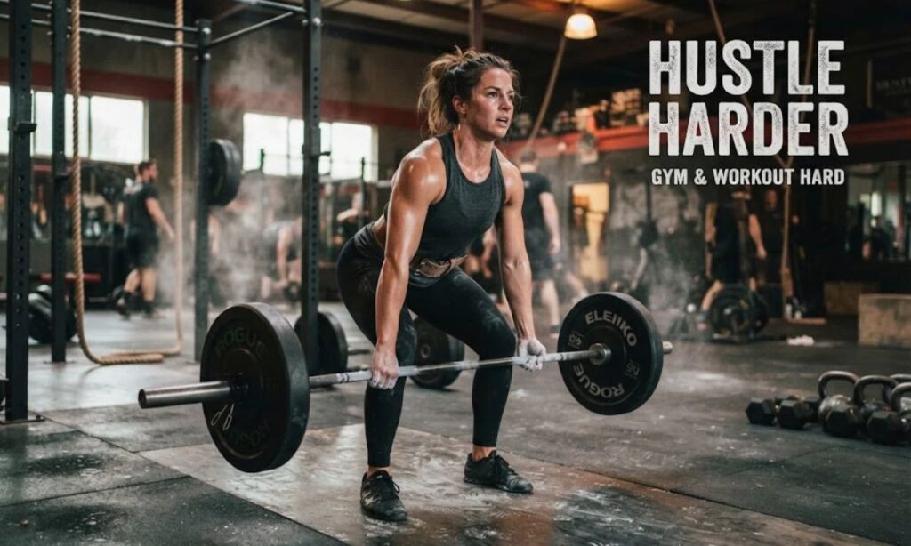 ⚙️ Hustle Harder Gym & Workout Hard Captions