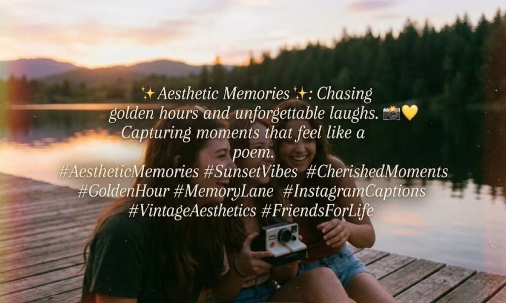 ✨ Aesthetic Memories Captions for Instagram