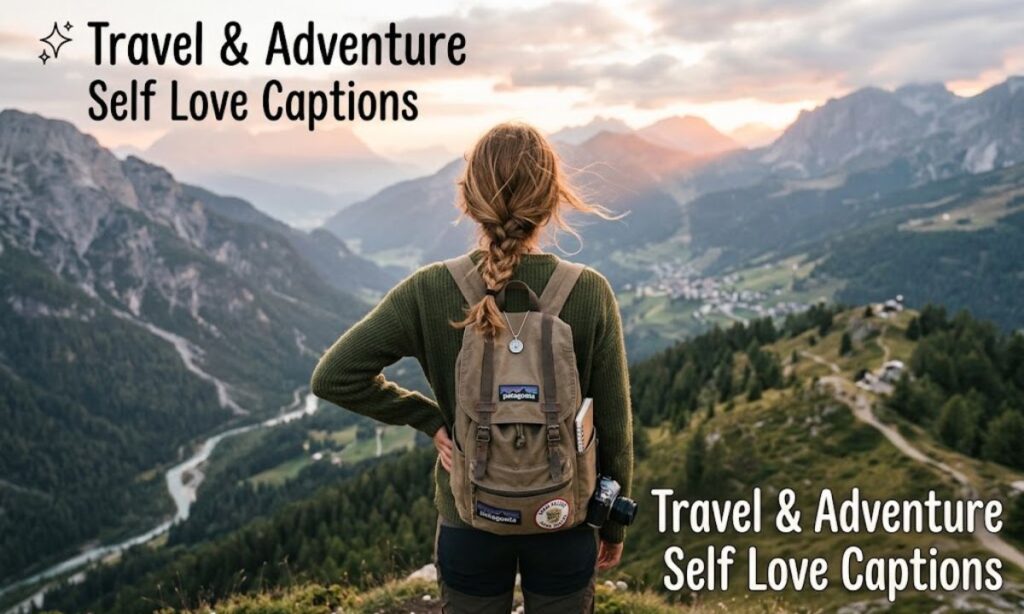 ✨ Travel & Adventure Self Love Captions
