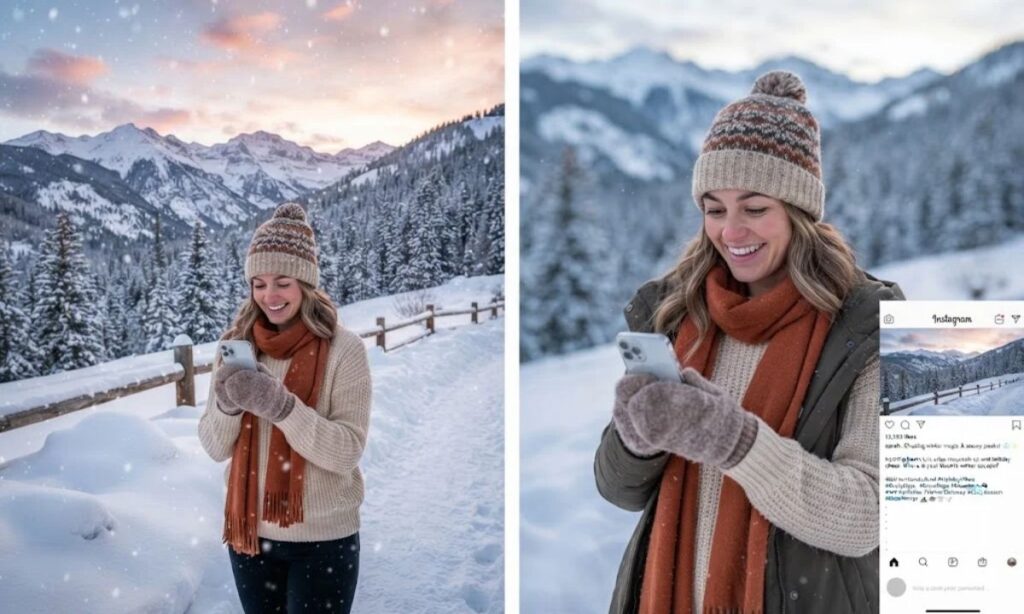 ❄️ Winter Holiday Captions for Instagram