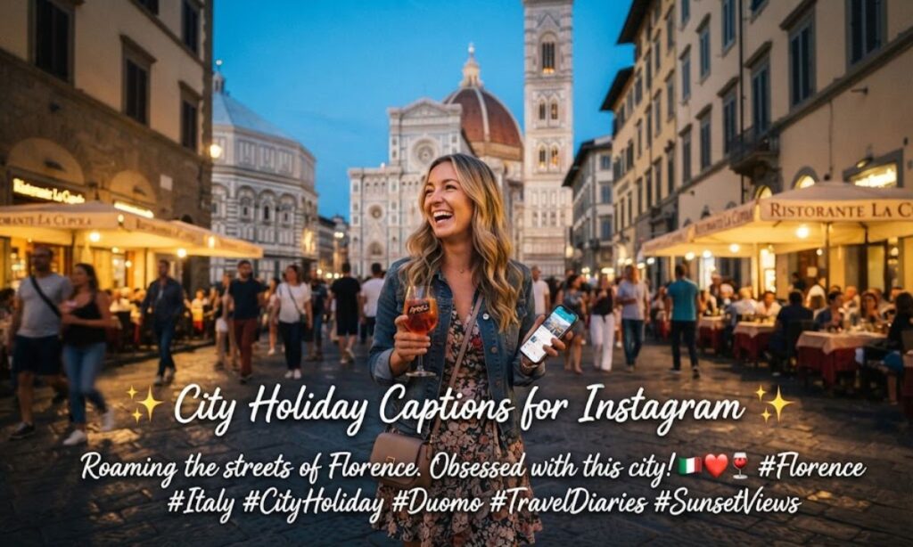 🌆 City Holiday Captions for Instagram