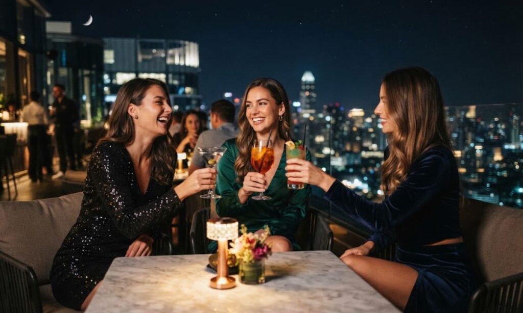 🌙 Elegant Night Out Captions for Girls 🍸