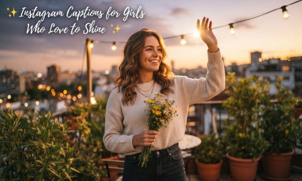 🌟 Instagram Captions for Girls Who Love to Shine