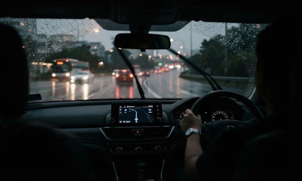 🌧️ Rainy Drive Captions for Instagram