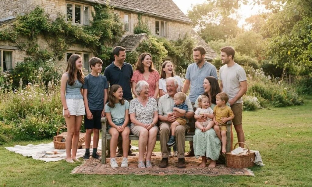 👨_👩_👧_👦 Big Family Captions