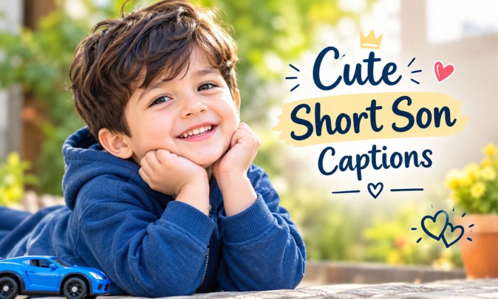 💕 Cute Short Son Captions