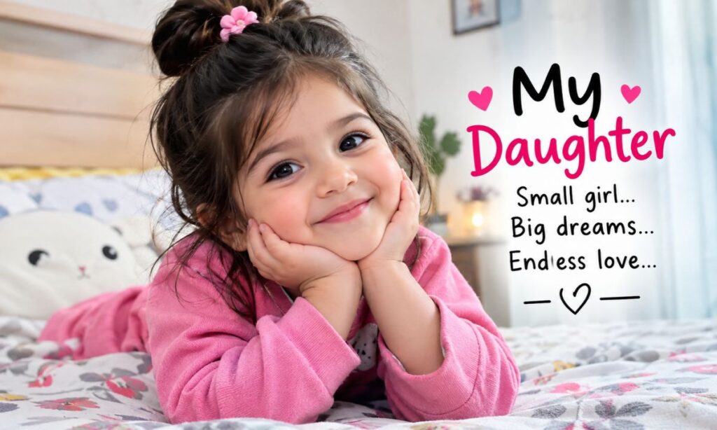 💗 Cute Short Daughter Captions for Instagram