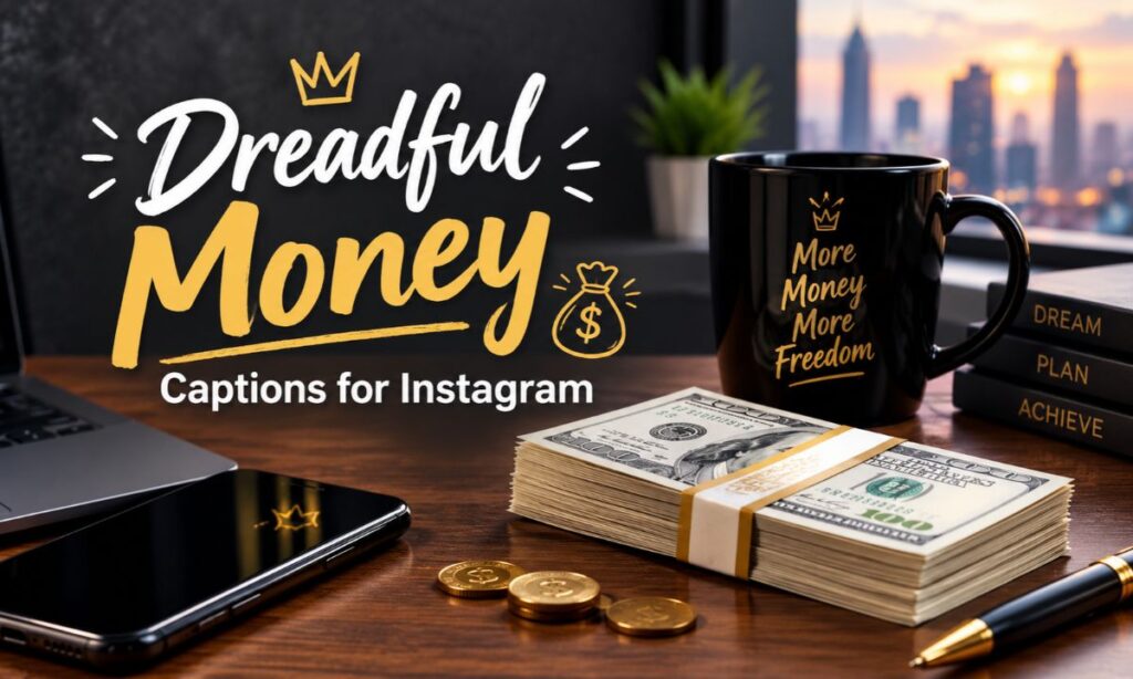 💰 Dreadful Money Captions for Instagram