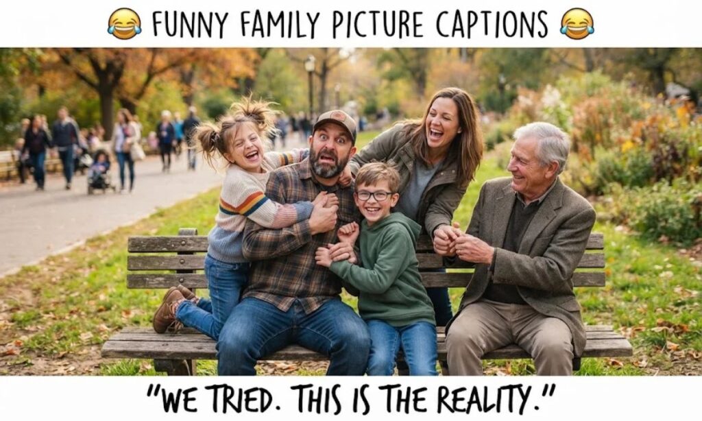 😂 Funny Family Picture Captions...