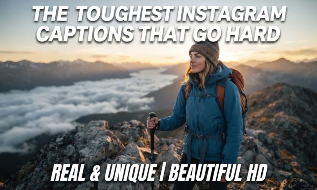 🧊 Toughest Instagram Captions That Go Hard