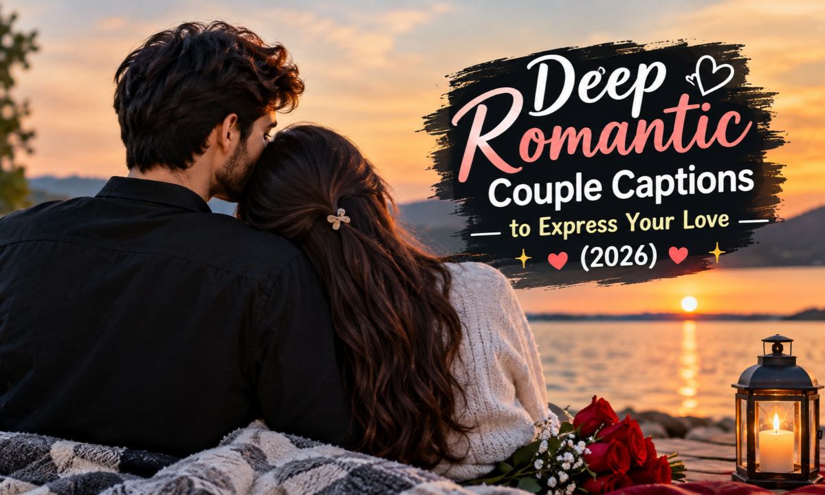 300+ Deep Romantic Couple Captions to Express Your Love (2026)❤️✨