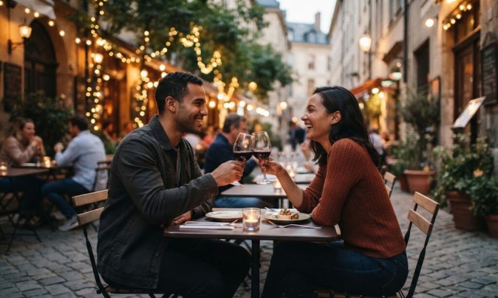 Date Night Romantic Couple Captions
