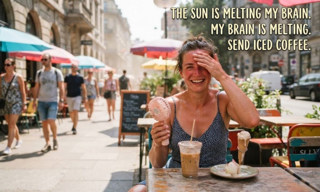 Funny Heat Wave Captions