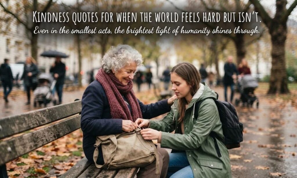 Kindness Quotes for When the World Feels Hard but Isnt