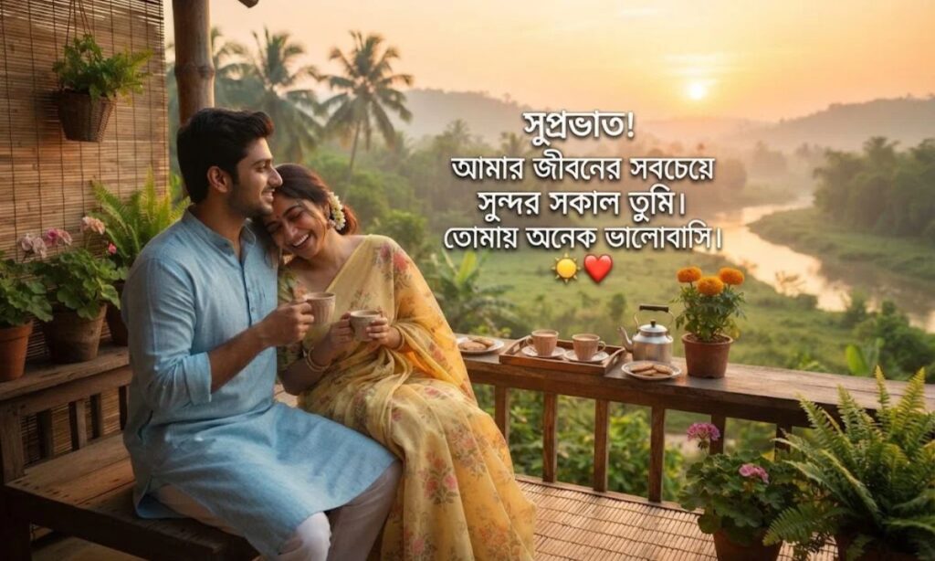 Romantic Good Morning Status Quotes In Bengali