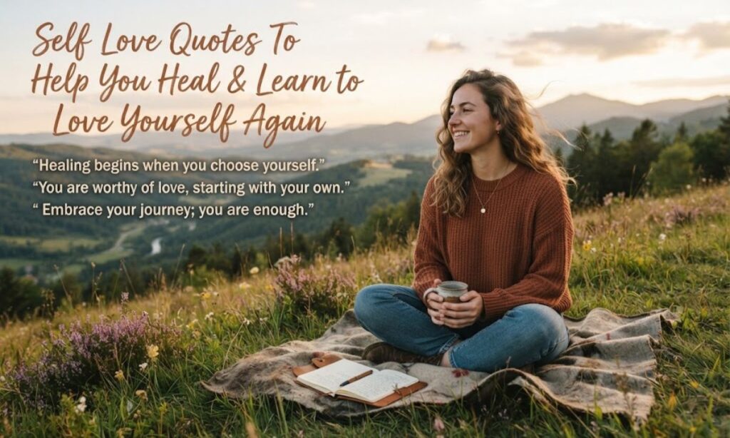 Self Love Quotes To Help You Heal & Learn to Love Yourself Again