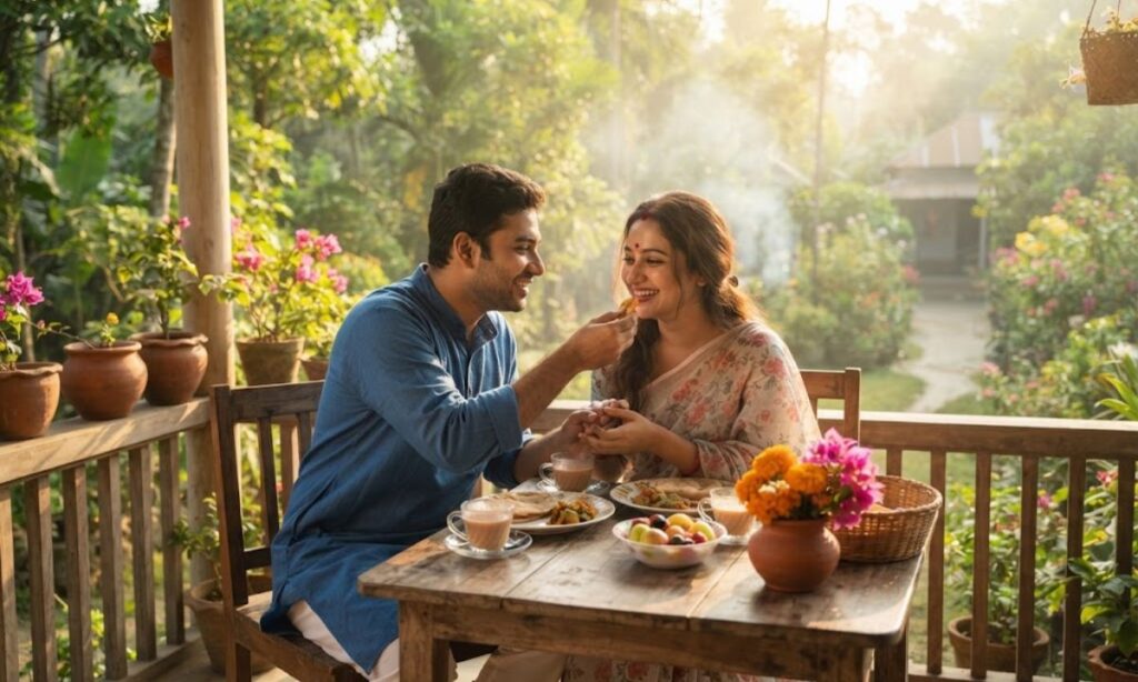 শুভ সকাল রোমান্টিক পিক
